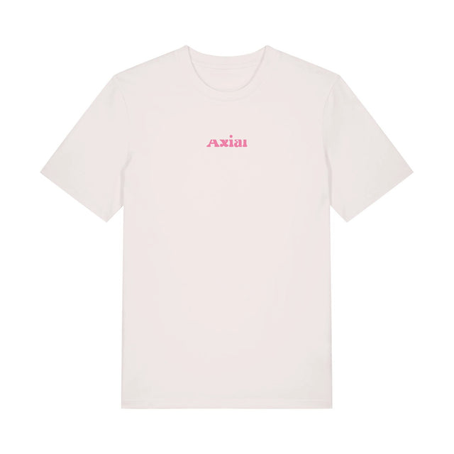 T-shirt Boho floral coton bio regular blanc — Axial Store Vichy