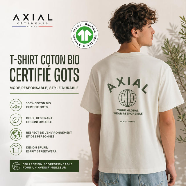 Certification GOTS, oeko-tex, fair wear : ce que portent vraiment les t-shirts axial