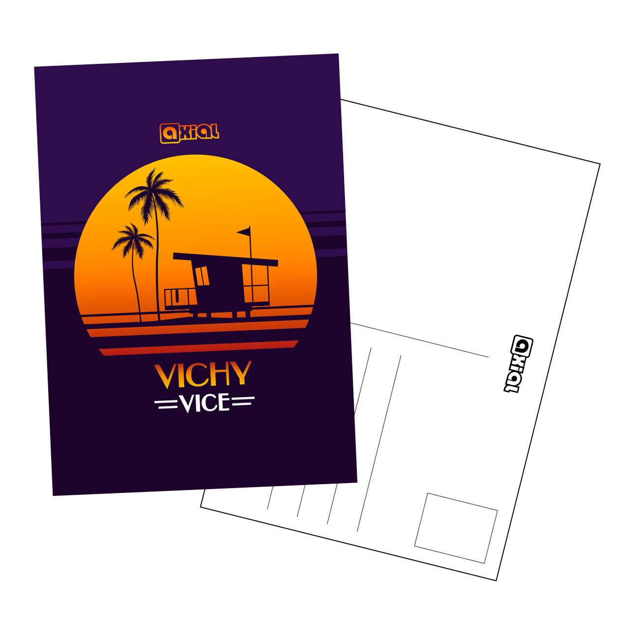 Carte postale Vichy vice