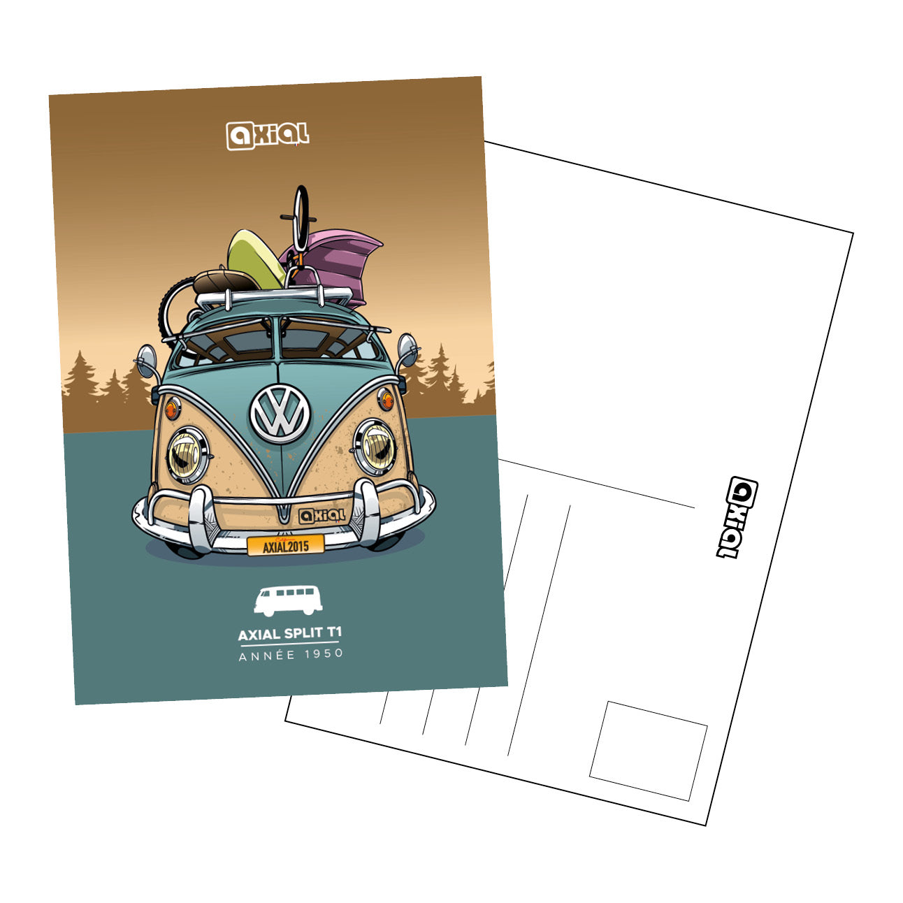 Carte postale split T1