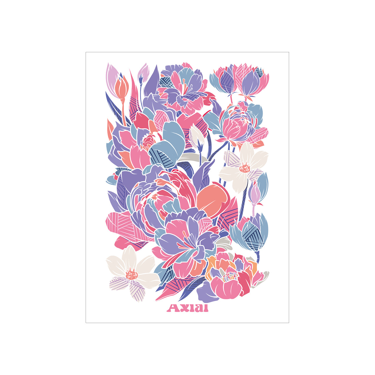 Affiche boho 30x40cm