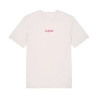 T-shirt Boho floral coton bio regular blanc — Axial Store Vichy