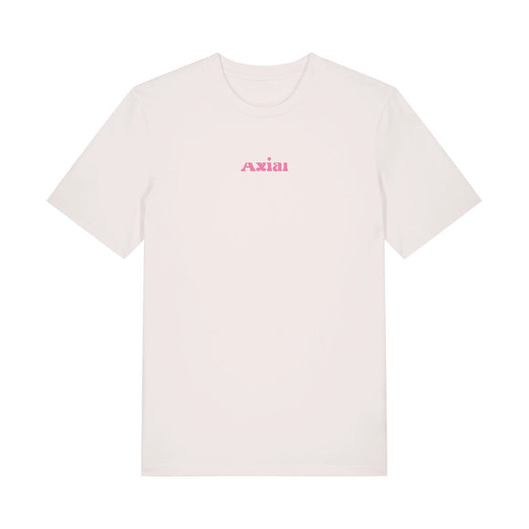 T-shirt Boho floral coton bio regular blanc — Axial Store Vichy