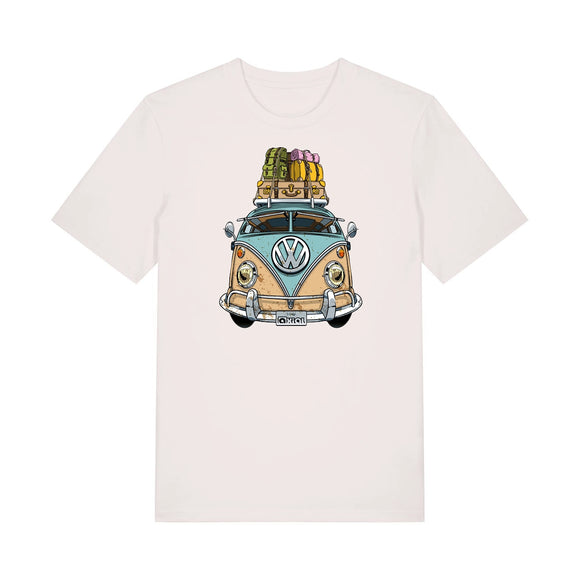 T-shirt Combi VW vintage road trip coton bio — Axial Store Vichy