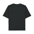 T-shirt Grunge Axial logo métal blanc sur noir boxy — Axial Store