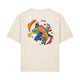 T-shirt Jump illustration pop colorée natural boxy — Axial Store Vichy