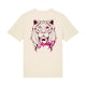 T-shirt Lion lionne géométrique natural coton bio — Axial Store Vichy
