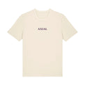 T-shirt Lion lionne géométrique natural coton bio — Axial Store Vichy