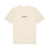 T-shirt Lion lionne géométrique natural coton bio — Axial Store Vichy