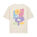 T-shirt Love boxy cœur dos coton natural bio — Axial Store Vichy