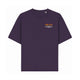 T-shirt Vichy Vice oversize violet coucher de soleil — Axial Store